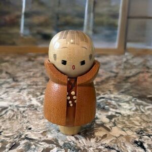 Vintage Kokeshi Doll